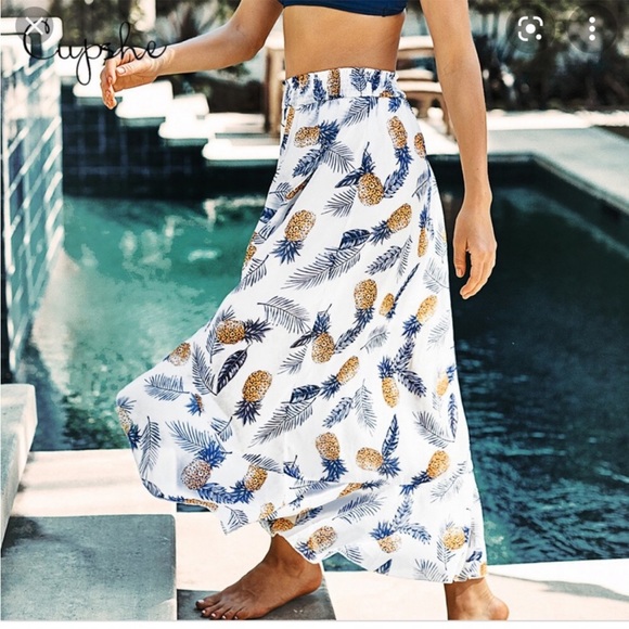 Cupshe Pineapple Skirt - Picture 2 of 3